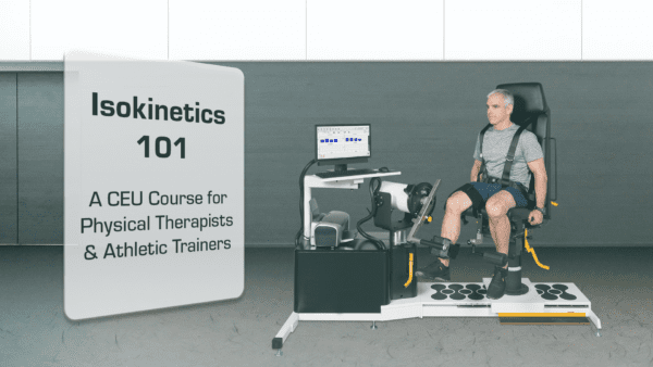 isokinetics 101 ceu for athletic trainers and physical therapists course preview image