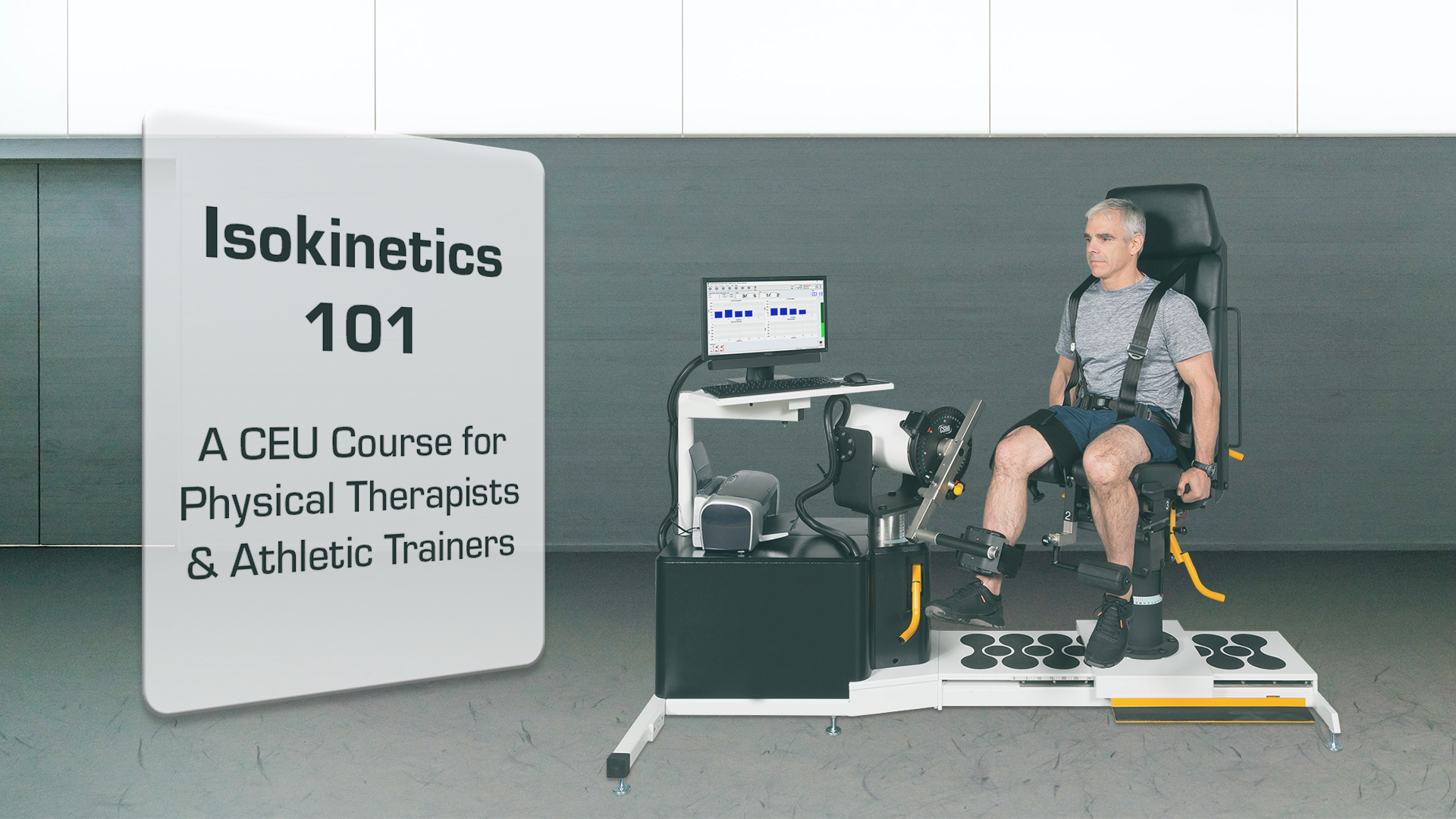 isokinetics 101 ceu for athletic trainers and physical therapists course preview image
