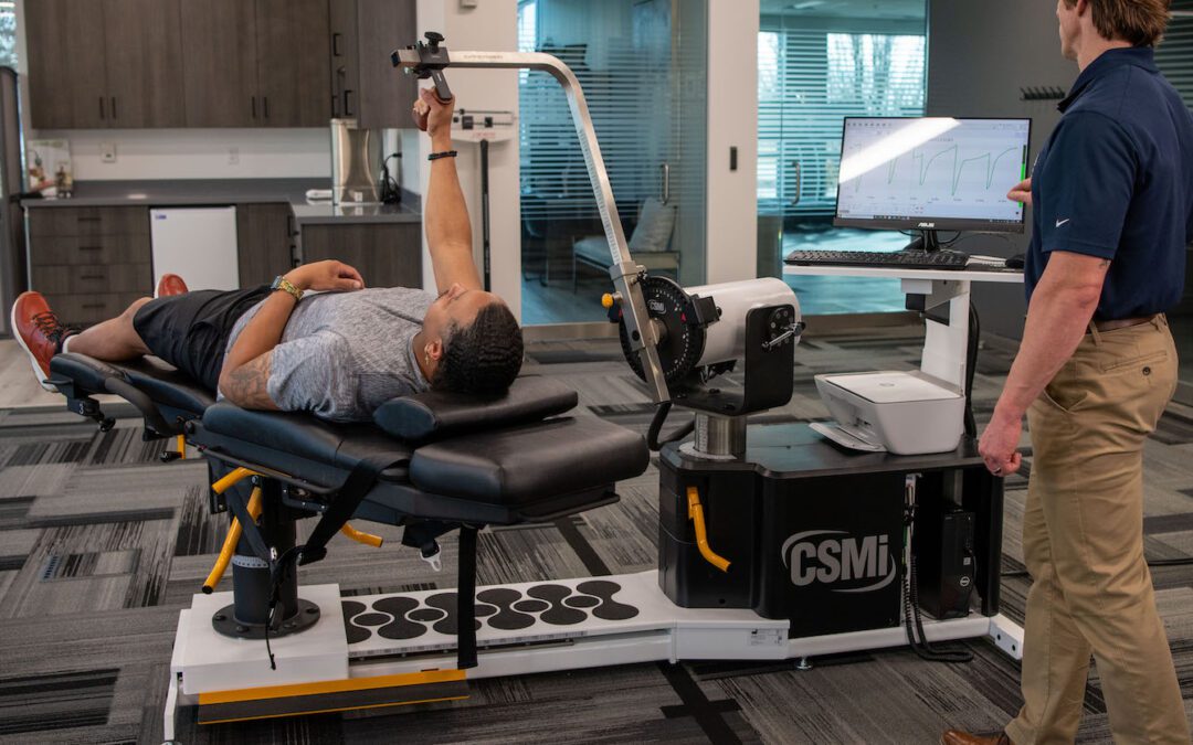 isokinetic strength training on the humac norm dynamometer